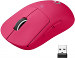 Juhtmevaba m&auml;nguhiir Logitech G Pro X Superlight Magenta, roosa v.