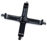 Adapter Watercool MO-RA X-Splitter for Noctua NF-A20, 10.5 cm, must v.