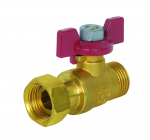 Ventiil Arco Mini, kuul, veev&auml;rgile, veekulu reguleerimiseks, 1/2 tolli - v&auml;liskeere, 1/2 tolli - mutter