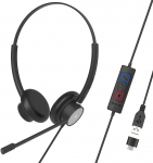 Juhtmega k&otilde;rvaklapid Tellur Voice 320 TLL411005, must v.