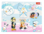 Puidust pusle Trefl Ice Castle 61633, 22 cm x 29.5 cm, 8 tk, mitmev&auml;rviline