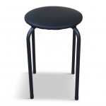 Taburet Domoletti Demet, must v., 30 cm x 30 cm x 45 cm