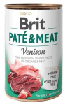 M&auml;rg koeratoit Brit Pat&eacute; & Meat DLZRITKMP0045, hirveliha, 0.4 kg