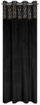 &Ouml;&ouml;kardin ZKPQ-02, kuldne v./must v., 140 cm x 250 cm