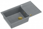 K&ouml;&ouml;givalamu Quadron Evan 136 XL, graniit, 86 cm x 50 cm x 21 cm, kuldne v./h&otilde;be v.