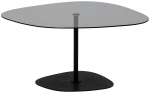 Kohvilaud Kalune Design Soho, must v./tumehall v., 85 cm x 67 cm x 40 cm