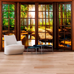 Fototapeet Artgeist Forest Terrace, 70 cm x 100 cm
