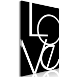 Reproduktsioon Artgeist Black And White: Love, m-a-0801-b-a, 20 cm x 30 cm