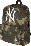 Kooli seljakott New Era MLB 11942041, roheline v., 32 cm x 12 cm x 43 cm