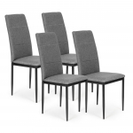 Toolide komplekt ModernHome KJC007, matt, hall v., 41 cm x 41 cm x 95 cm, 4 tk
