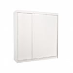 Riidekapp ADRK Megan, valge v., 58 cm x 200 cm x 215 cm