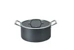 Kastrul Domoletti BLACK MODERN, &Oslash;24 cm, 4.5 l, must v.