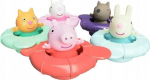 Vannitoa m&auml;nguasjade komplekt Tomy Peppa Pig Pool Party, mitmev&auml;rviline, 5 tk