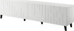 TV-kapp Cama Meble Bari, valge v./must v., 200 cm x 42 cm x 52 cm