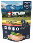 M&auml;rg koeratoit Ontario Vital Dogs Life, kanaliha/kalkun/k&ouml;&ouml;giviljad, 0.3 kg