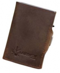 Rahakott Barbarian Hardbrown, pruun, 7 cm x 9.8 cm x 2.5 cm