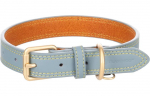 Kaelarihm koertele Flamingo Virginia, helesinine, 380 - 480 mm x 25 mm, M/L