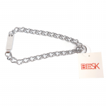 Kaelarihm koertele Besk Metal Chain Tie, h&otilde;be v., 400 mm x 2 mm