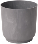 Lillepott Form Plastic SATINA 4285-081, plastik, hall