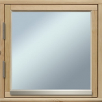 Aken Viljandi, 60x60 cm