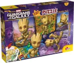 Pusle 2in1 Lisciani Marvel Guardians Of The Galaxy, 35 cm x 50 cm, 250 tk, mitmev&auml;rviline
