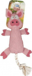 M&auml;nguasi koerale, tassimiseks Duvo+ Pig Pia, 50 cm, roosa v.