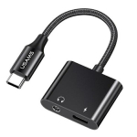 Adapter Usams AU15, 3.5 mm Audio/USB Type-C, 12.7 cm, must v., 60 W