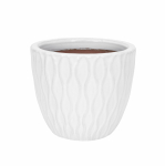 Lillepott Domoletti GG.6691.029, keraamiline/savi, &Oslash; 29 cm, valge v.