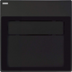 Vannitoa kraanikauss Deante Correo, graniit, 40 cm x 40 cm x 12 cm, must