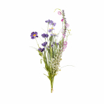 Kunstlilledest kimp Domoletti, roosa/violetne, 61 cm