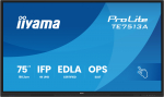 Monitor Iiyama ProLite TE7513A-B1AG, IPS, 60 Hz, 4K UHD, 75"