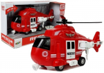 M&auml;nguhelikopter City Service Rescue, 1:16, valge/punane
