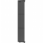 Veek&uuml;tte r&auml;tikuradiator Mexen, must, 36 cm x 180 cm, 604 W