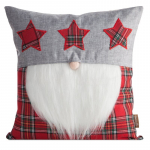 J&otilde;ulu dekoratiivne padjakate PSWA-296, sinine/valge/punane, 45 cm x 45 cm