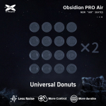 Arvutihiire jalad X-raypad Obsidian Pro Air Skates Universal Donuts, 32 tk