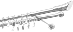 Kardinapuu komplekt Olimp Cosmo, 400 cm, &Oslash; 19 mm, roostevaba teras v.
