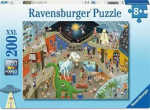 Pusle Ravensburger In The Natural History Museum, 36 cm x 49 cm, 200 tk, mitmev&auml;rviline