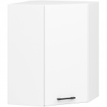 Rrippuv k&ouml;&ouml;gikapp nurga Akord Furniture Factory Oliwia H720, valge v., 60 cm x 30 cm x 72 cm