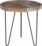 Kohvilaud Beliani Bondiss, pruun v./must v., 50 cm x 50 cm x 50 cm