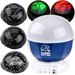 Seina- ja laeprojektor Lamp, sinine/valge