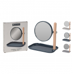 Kosmeetiline peegel, teisaldatav, 23 cm x 22.5 cm