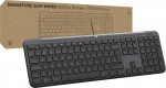 Juhtmega arvutiklaviatuur Logitech Signature Slim K620 for Business 920-013333, Inglise (INT), grafiit v.