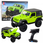 Rc maastikuauto Double E Jeep Wrangler, 1:14, roheline