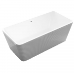 Vann, teisaldatav AMO-1040D-150, 150 cm x 75 cm x 58 cm, ristk&uuml;lik, valge