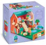 Puidust m&auml;nguasi, maja Djeco Softi, mitmev&auml;rviline