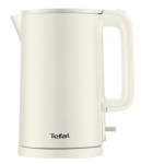Elektriline veekeetja Tefal Thermo protect KO140AE0, 1.5 l, valge v.