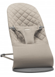 Beebi kiiktool BabyBjorn Bliss Woven, liivakarva pruun v.
