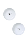 Kausside komplekt Hermia 710KTP3640, valge v./must v., 15 cm, 0.5 l