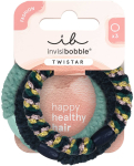 Juuksekumm, komplekt Invisibobble Twistar, roheline v., 3 tk