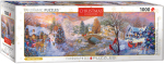 Pusle Eurographics Panoramic To Grandma&rsquo;s House We Go, 99 cm x 33 cm, 1000 tk, sinine v./punane v./hall v.